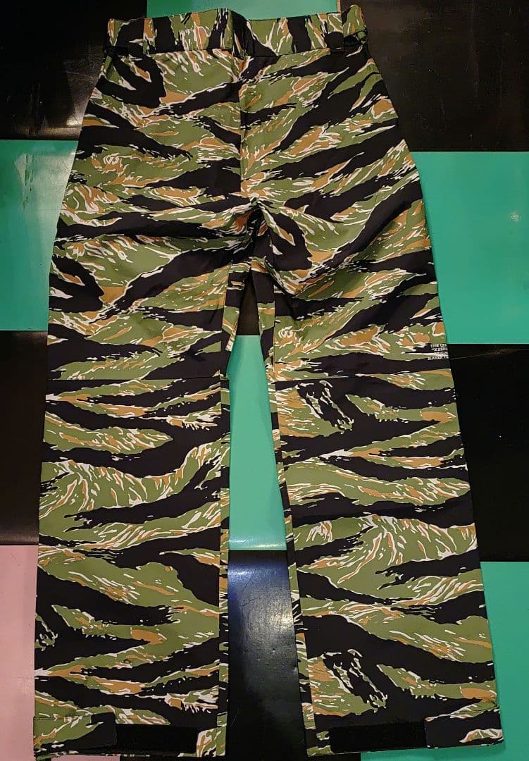 CRIMIE タイガーストライプ ナイロンパンツ M クライミー