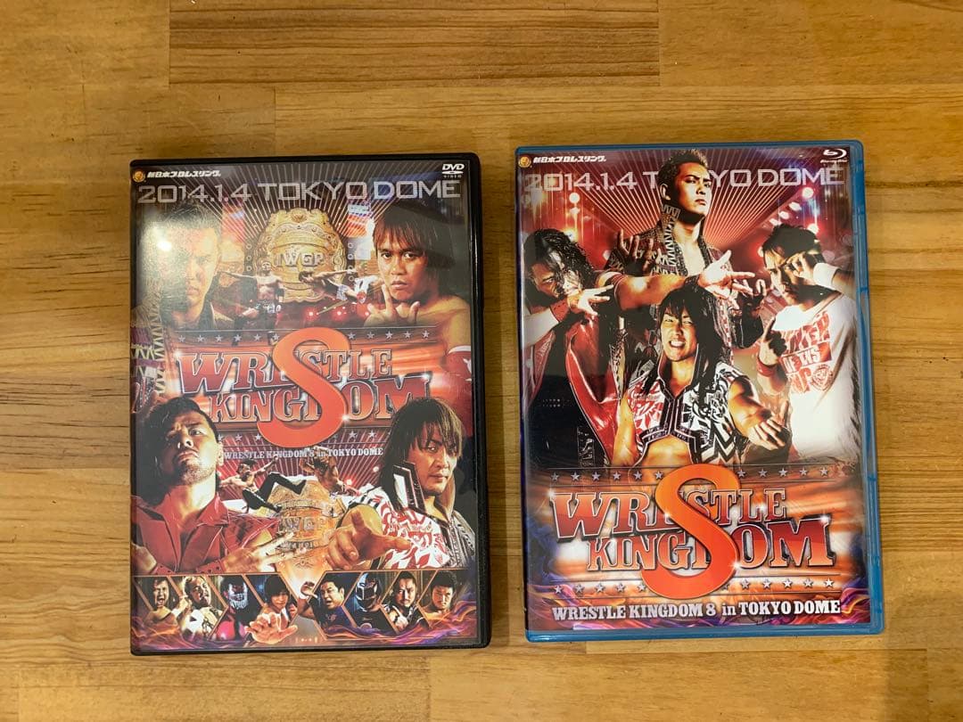 N0201-22★WRESTLE KINGDOM8 DVD 2014 東京ドーム