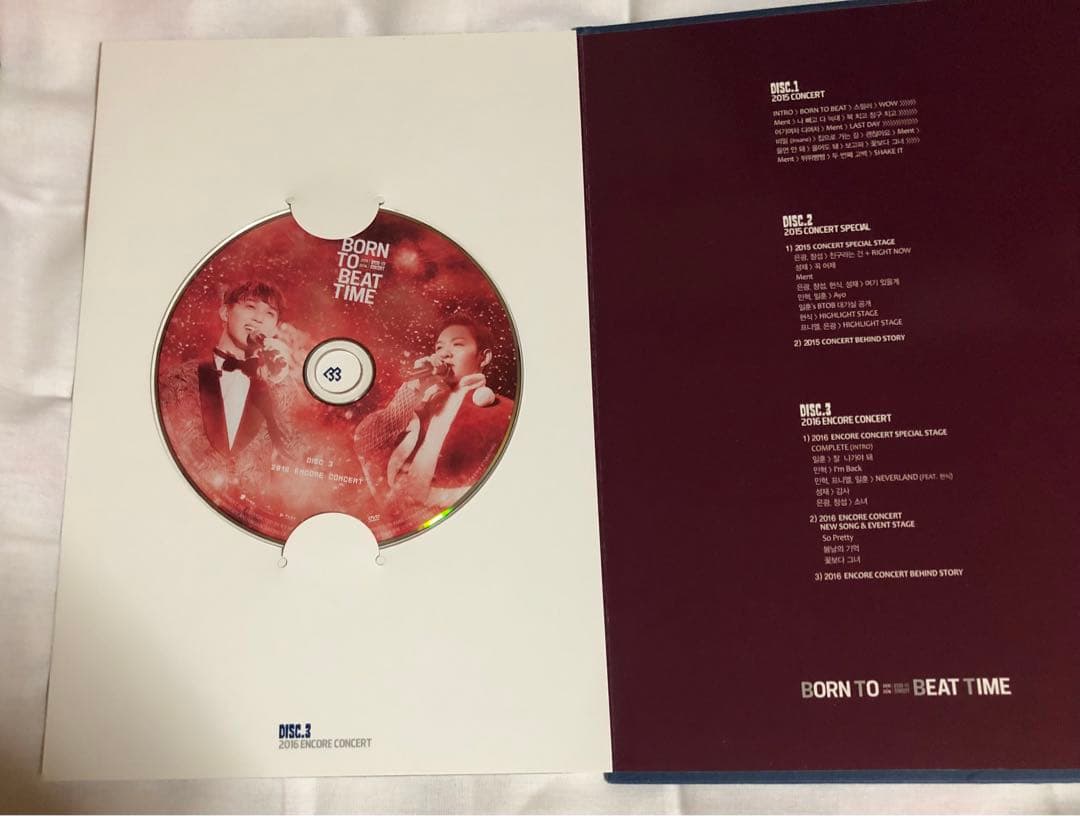 BTOB BORN TO BEAT TIME DVD live ライブ　韓国