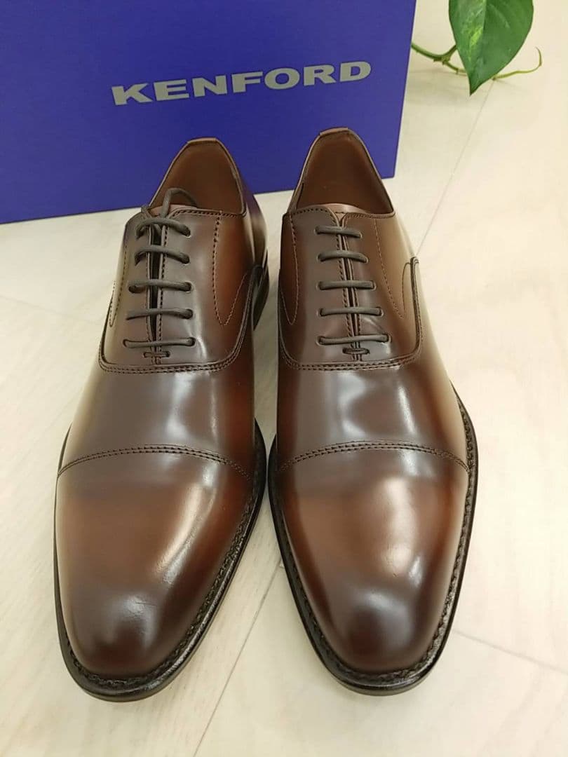KENFORD ブラウン ドレスシューズ