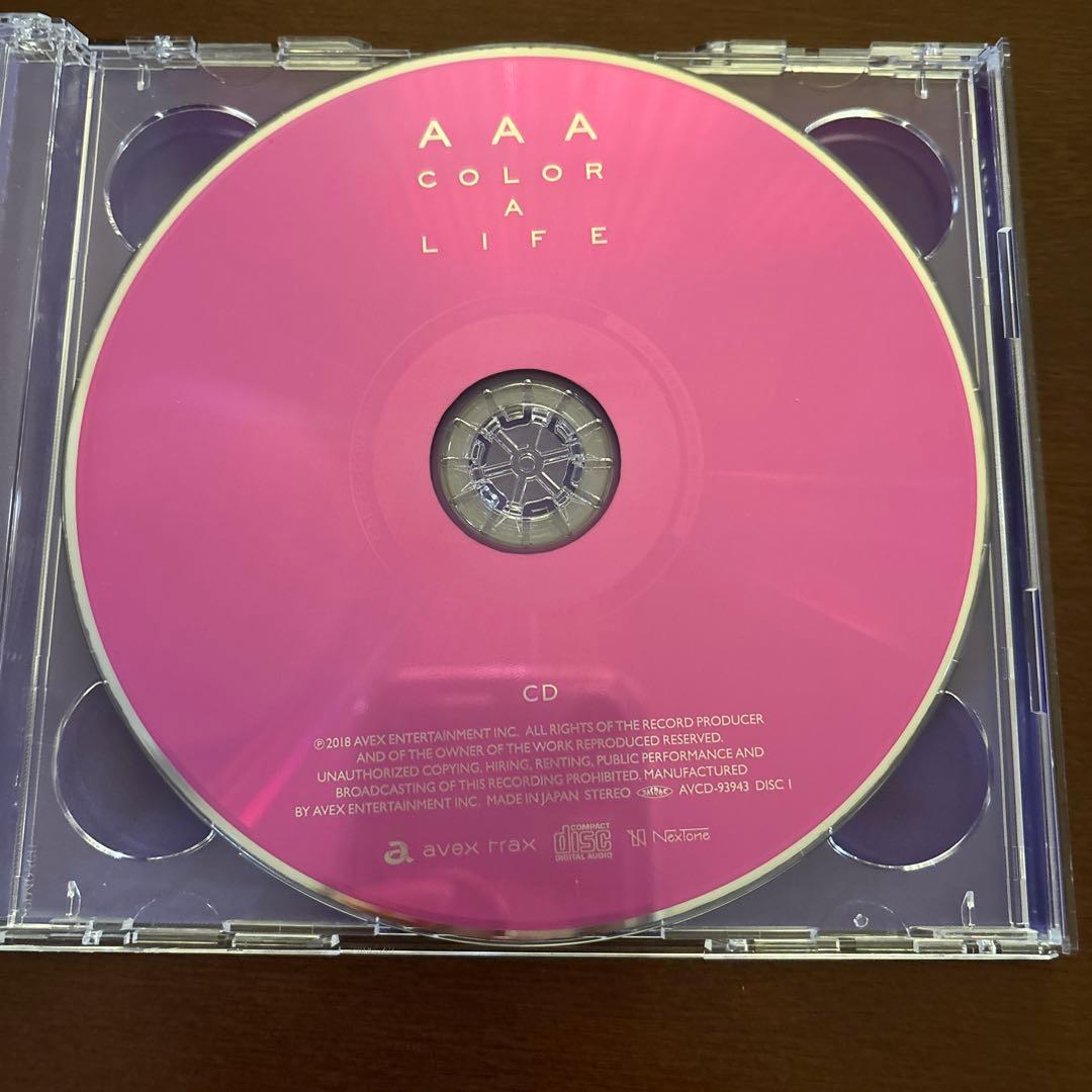 AAA COLOR A LIFE アルバム