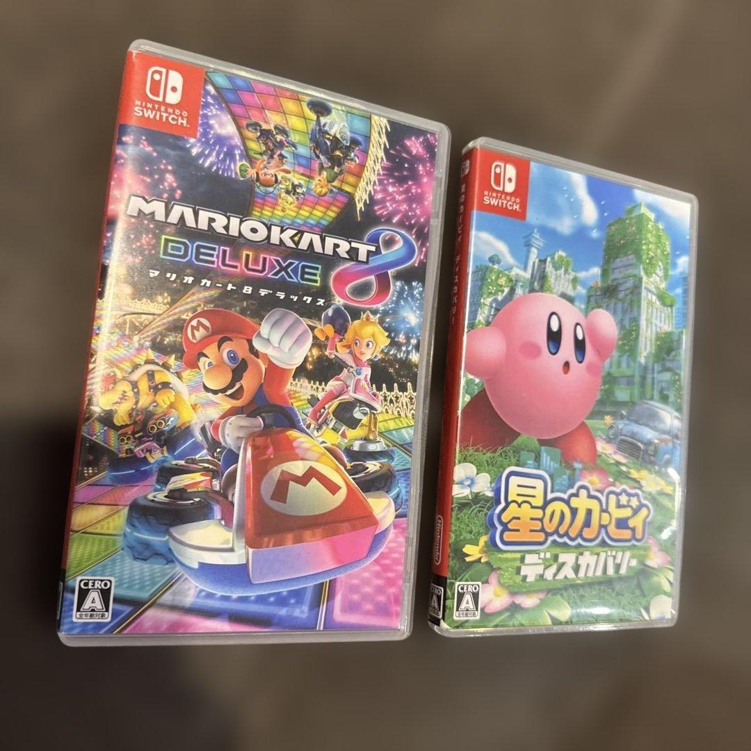Switch ソフト　マリオカート8 星のカービィディスカバリー