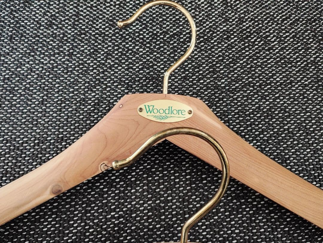 woodlore クラシックシダーハンガー 3本セット