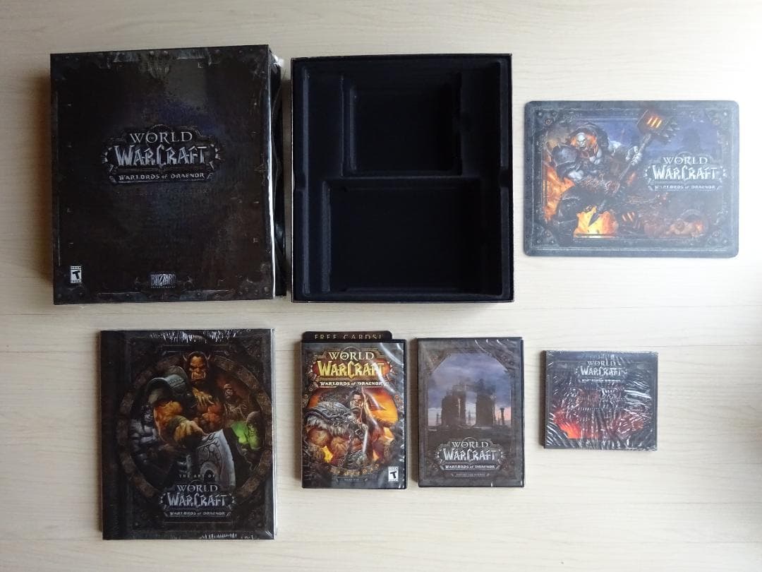 ワールド オブ ウォークラフト 限定版 9個セット 北米版