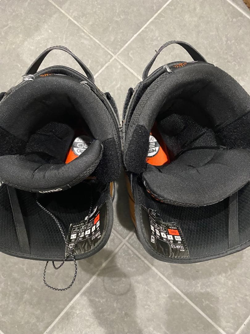 NITRO TEAM TLS 27cmスノーボードブーツ ブラウン/ブラック