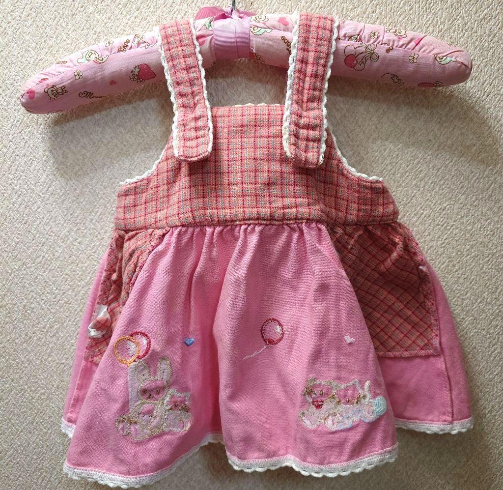 mezzo piano　 希少　ジャンパースカート　90サイズ