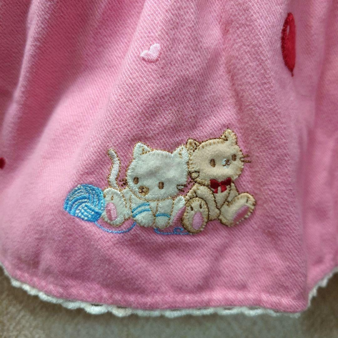 mezzo piano　 希少　ジャンパースカート　90サイズ