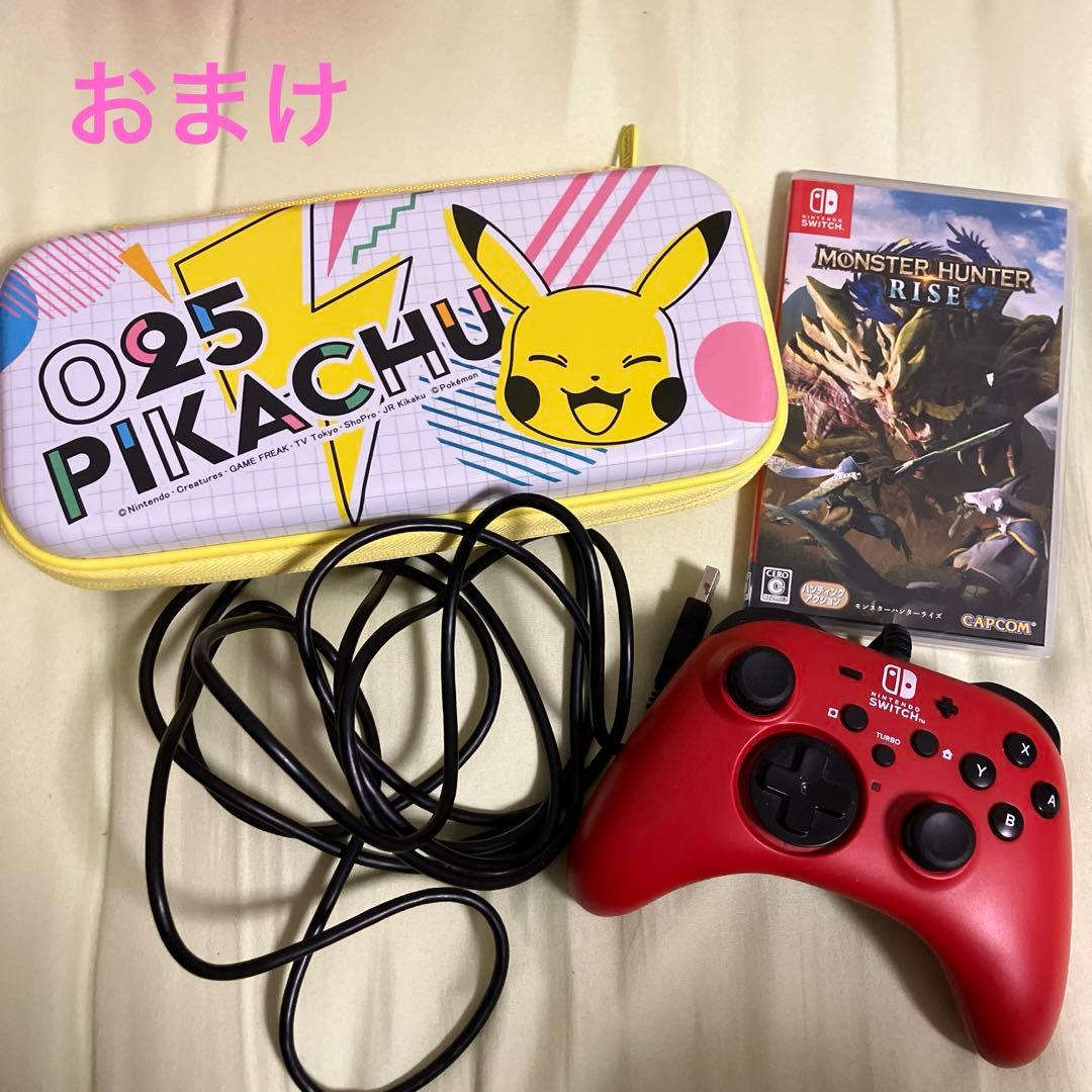 Nintendo Switch 本体 グレー コントローラー microSD