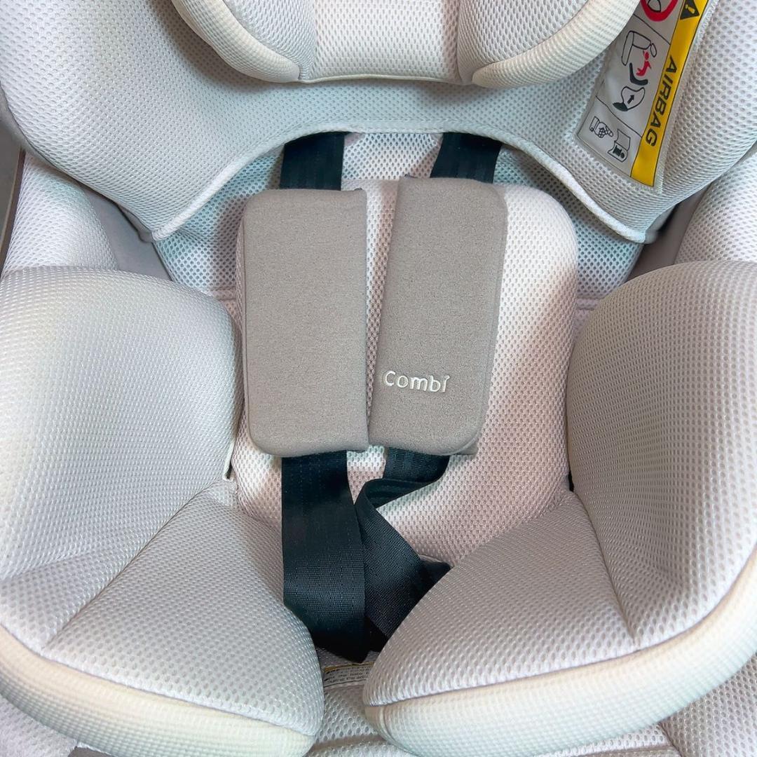 【美品】クルムーヴスマートISOFIX エッグショック tete a tete