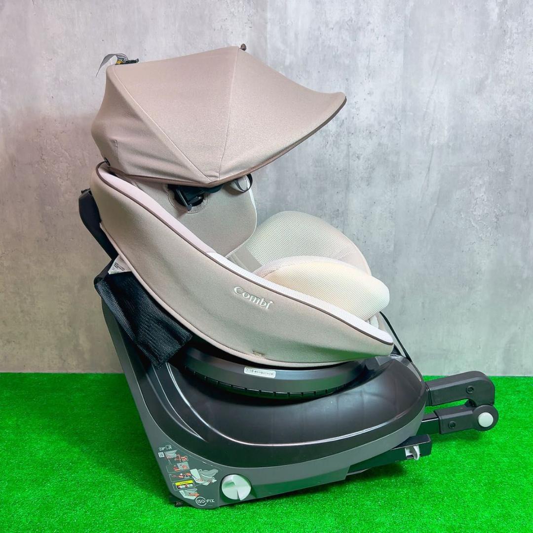 【美品】クルムーヴスマートISOFIX エッグショック tete a tete