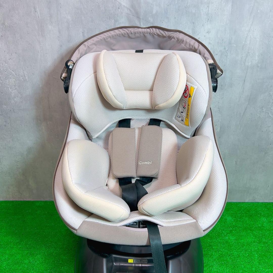 【美品】クルムーヴスマートISOFIX エッグショック tete a tete