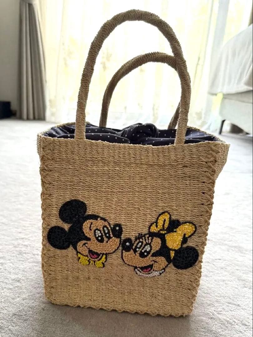 BEAMS BOY 45th ディズニー別注　カゴバッグ 数量限定
