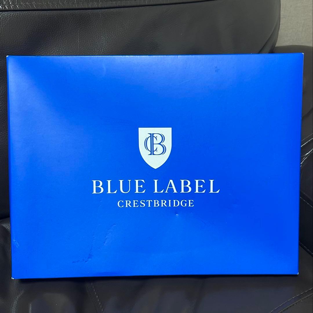 ブルーレーベル カシミヤ チェックマフラー ハンカチセット