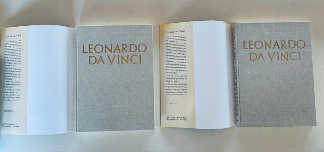 レオナルド・ダ・ピンチ　大型本2巻セット イタリア語原書