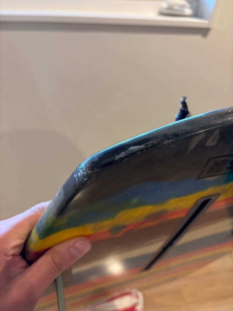 VISION サーフボード　captain fin付き