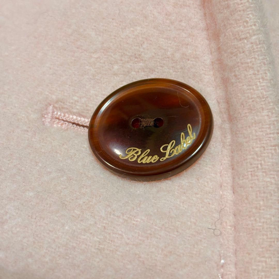 美品 BURBERRY バーバリ アンゴラ カシミヤ コート ノバチェック M