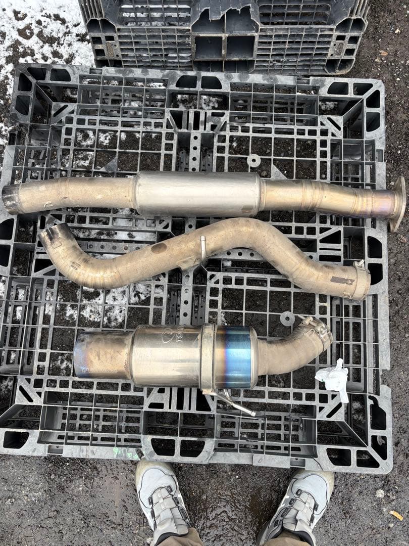 東名パワード EXPREME Tiマフラー GRB WRX