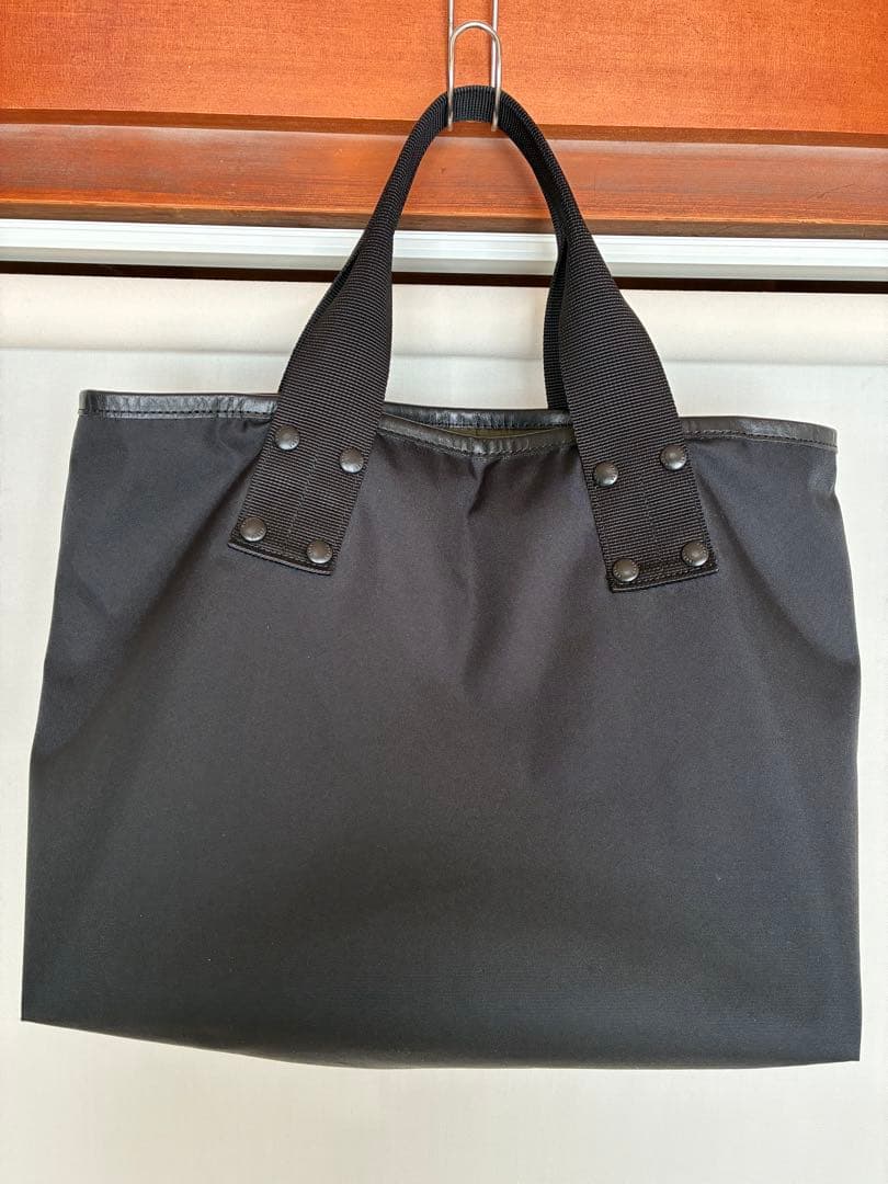 sacai ブラックトートバッグM