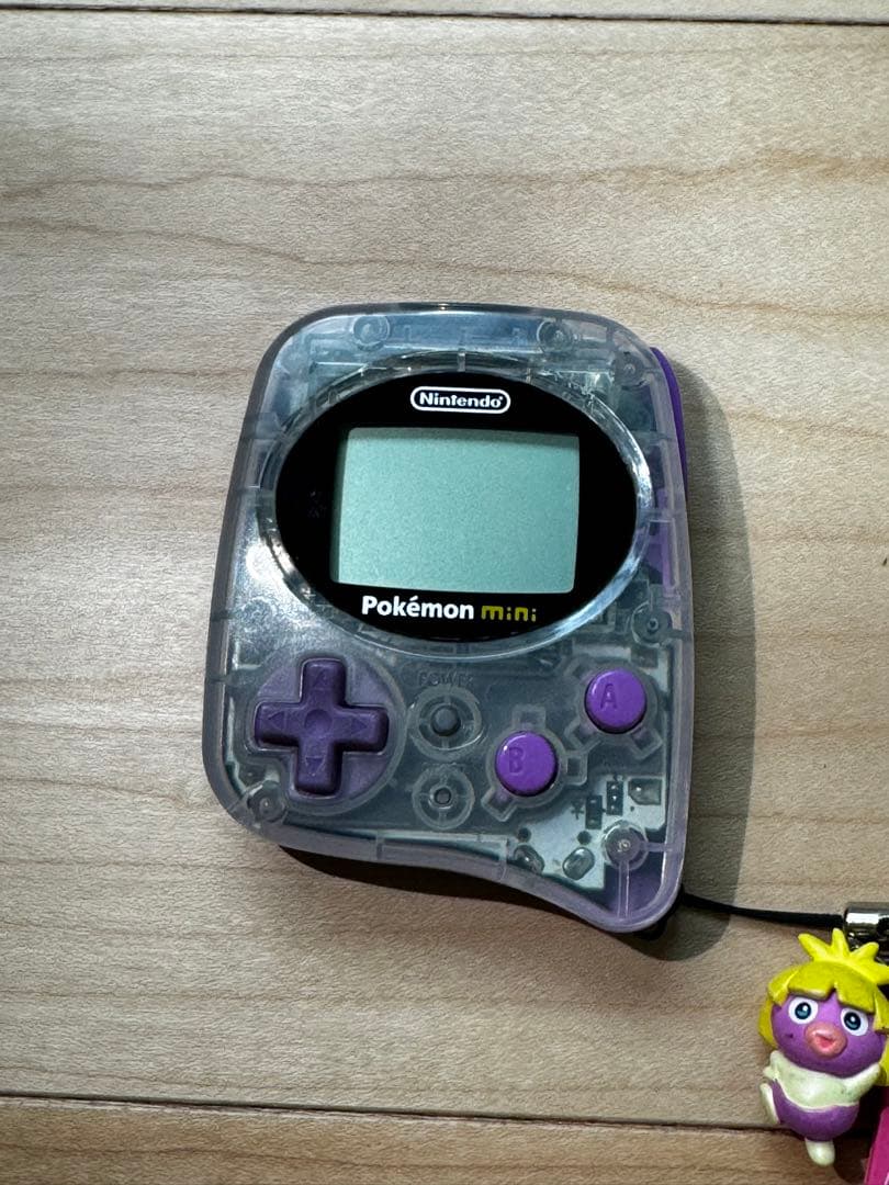 レア【ほぼ未使用】ポケモンミニ ムチュールパープル