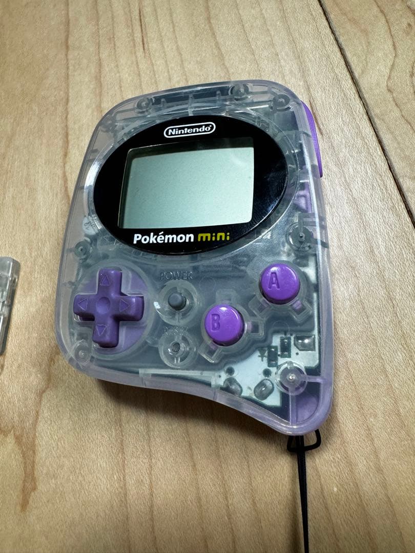 レア【ほぼ未使用】ポケモンミニ ムチュールパープル