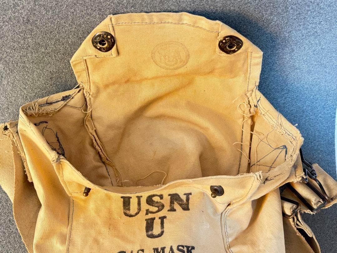 よ*ー様 米軍 実物 ガスマスクバッグ MARK Ⅳ