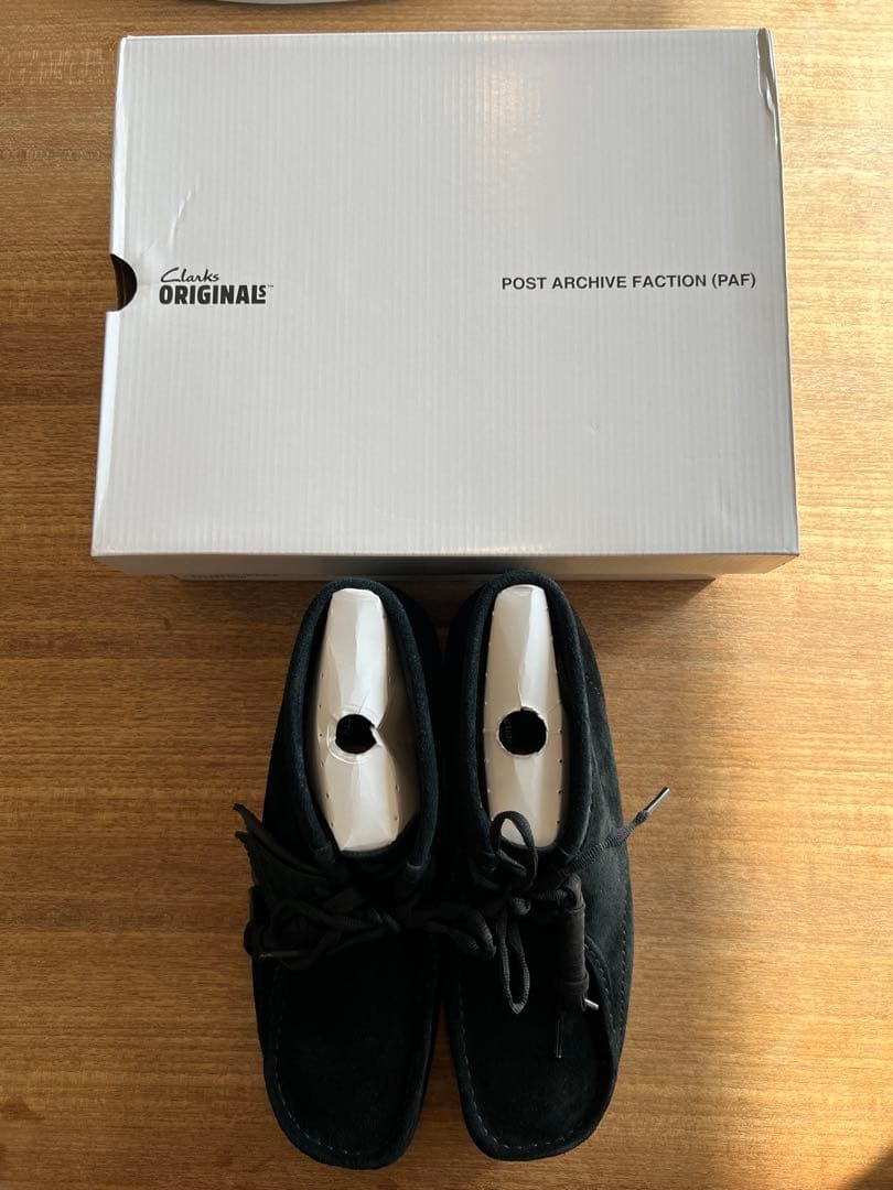 PAF x Clarks ブラックスエード UK 10 新品未使用
