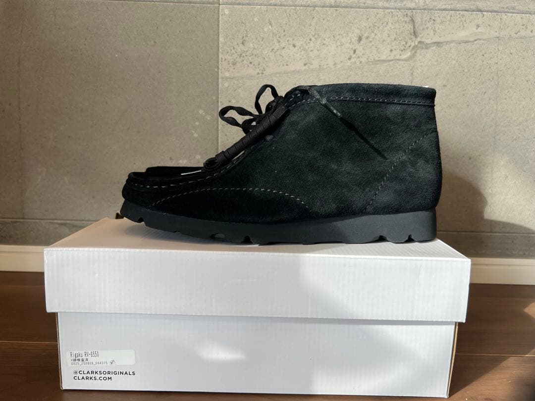 PAF x Clarks ブラックスエード UK 10 新品未使用