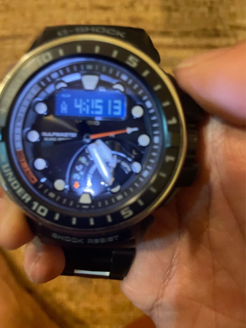 G-SHOCK ガルフマスター GWN-Q1000MCA-1BJF メタルバンド