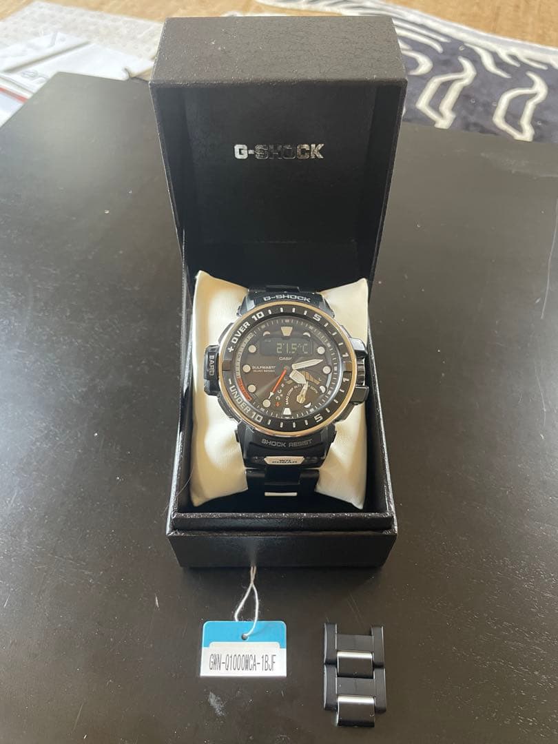 G-SHOCK ガルフマスター GWN-Q1000MCA-1BJF メタルバンド