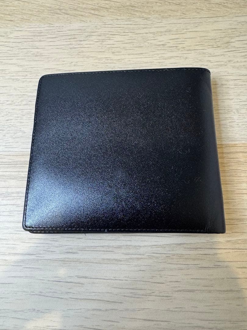 未使用　MONTBLANC 財布 札入れ ブラック 二つ折り