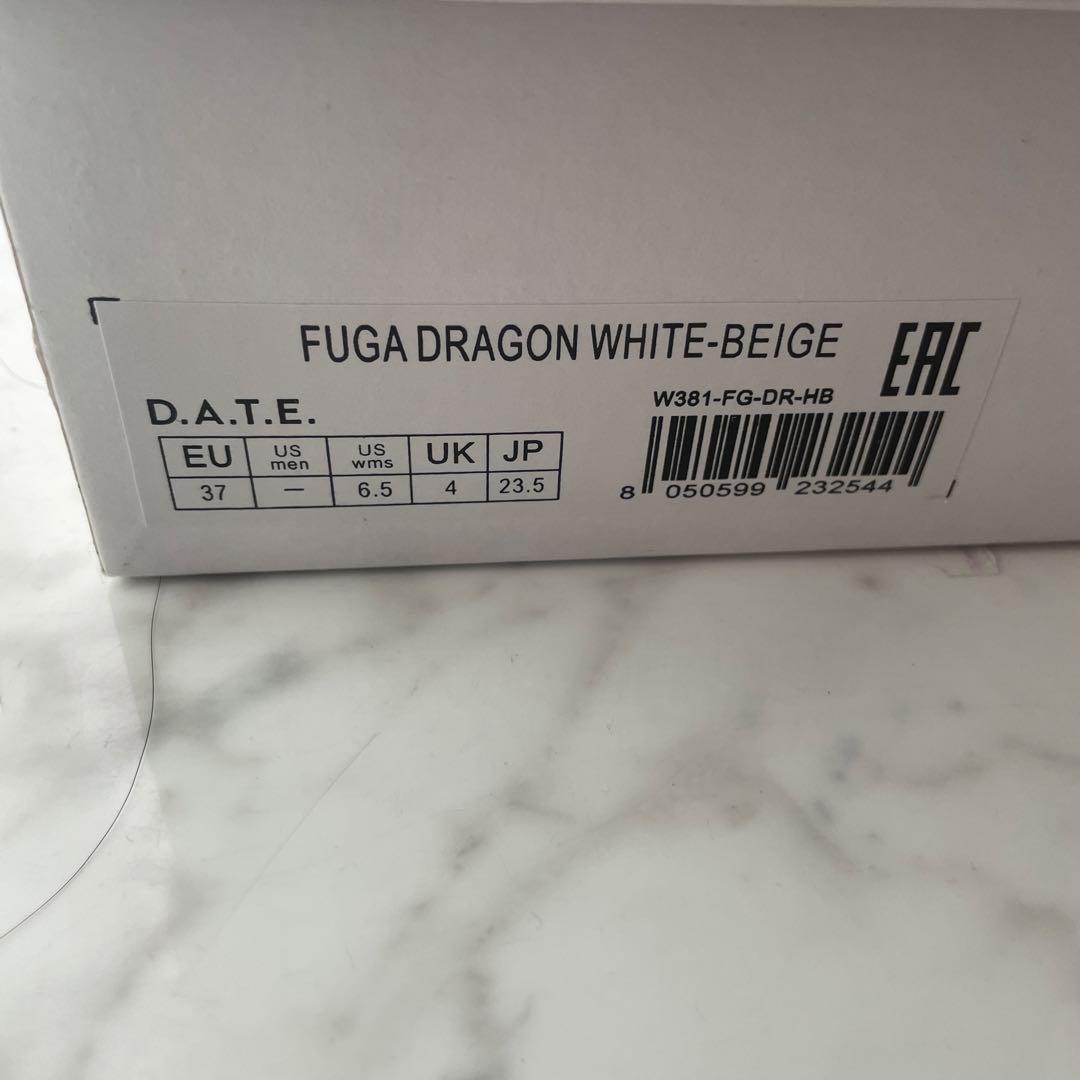 専用です。D.A.T.E. ホワイト/シルバー スニーカー 23.5