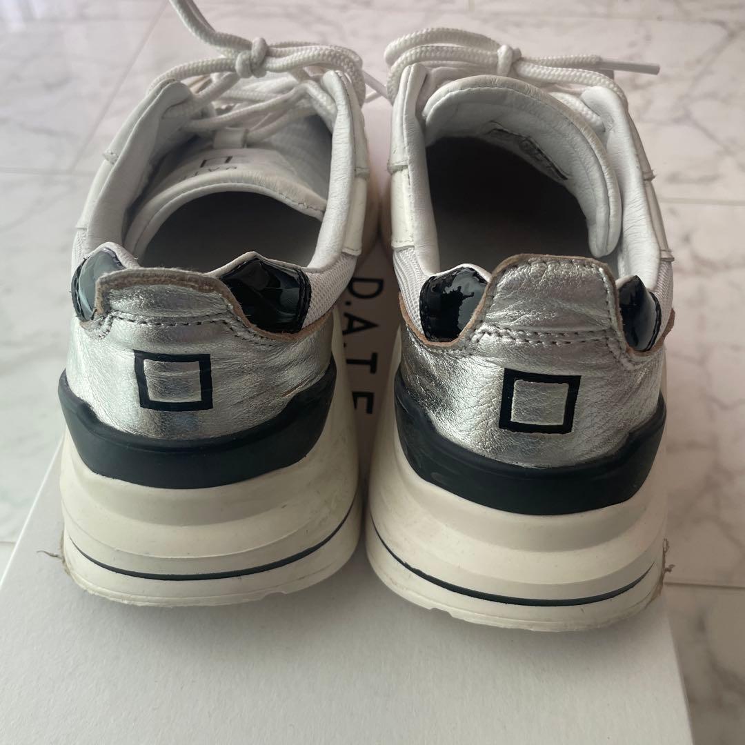 専用です。D.A.T.E. ホワイト/シルバー スニーカー 23.5