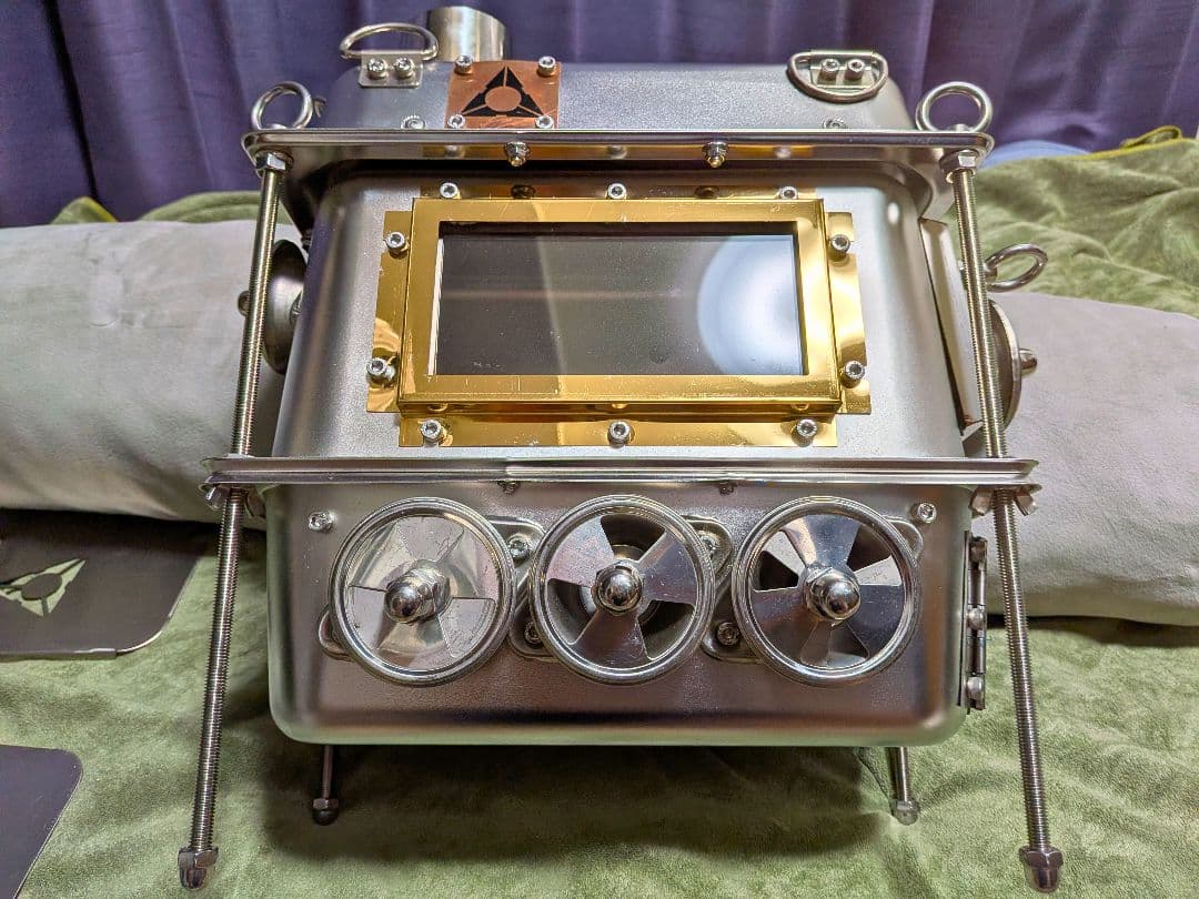 小型リュック薪ストーブ FOCUS UNCLE Rucksack Stove