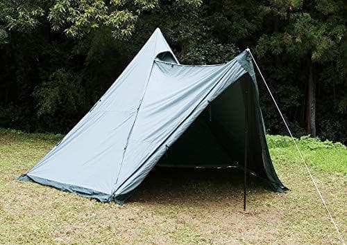 テンマクデザイン サーカスTC DX専用窓付きフロントフラップダックグリーン