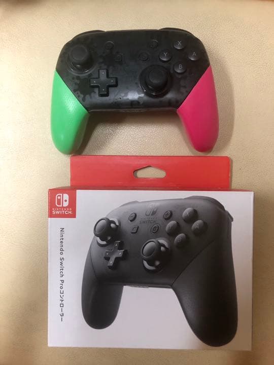Nintendo Switch Proコントローラースプラトゥーン純正品