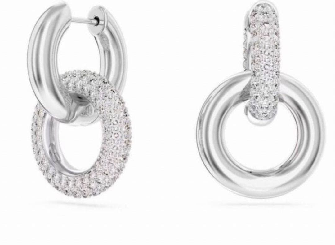 SWAROVSKI Dextera フープピアス