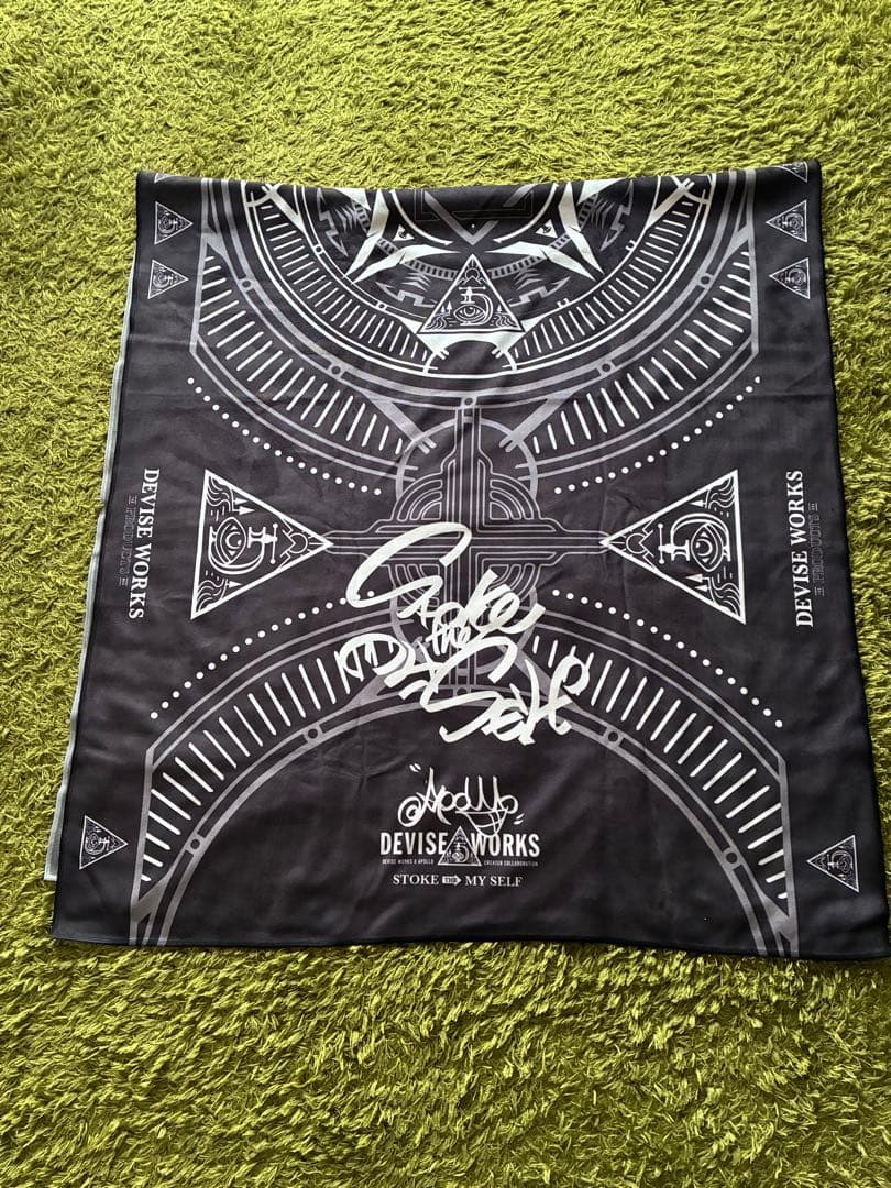 未使用品　DEVISE WORKS NEW紋章　コット用ビッグタオル