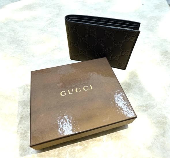 ★GUCCI　グッチシマ　二つ折り財布　未使用