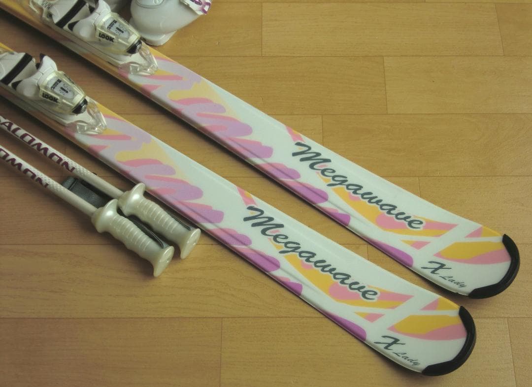 ■12月・1月限定■送料無料■MEGAWAVE■スキーセット■156/25.5■