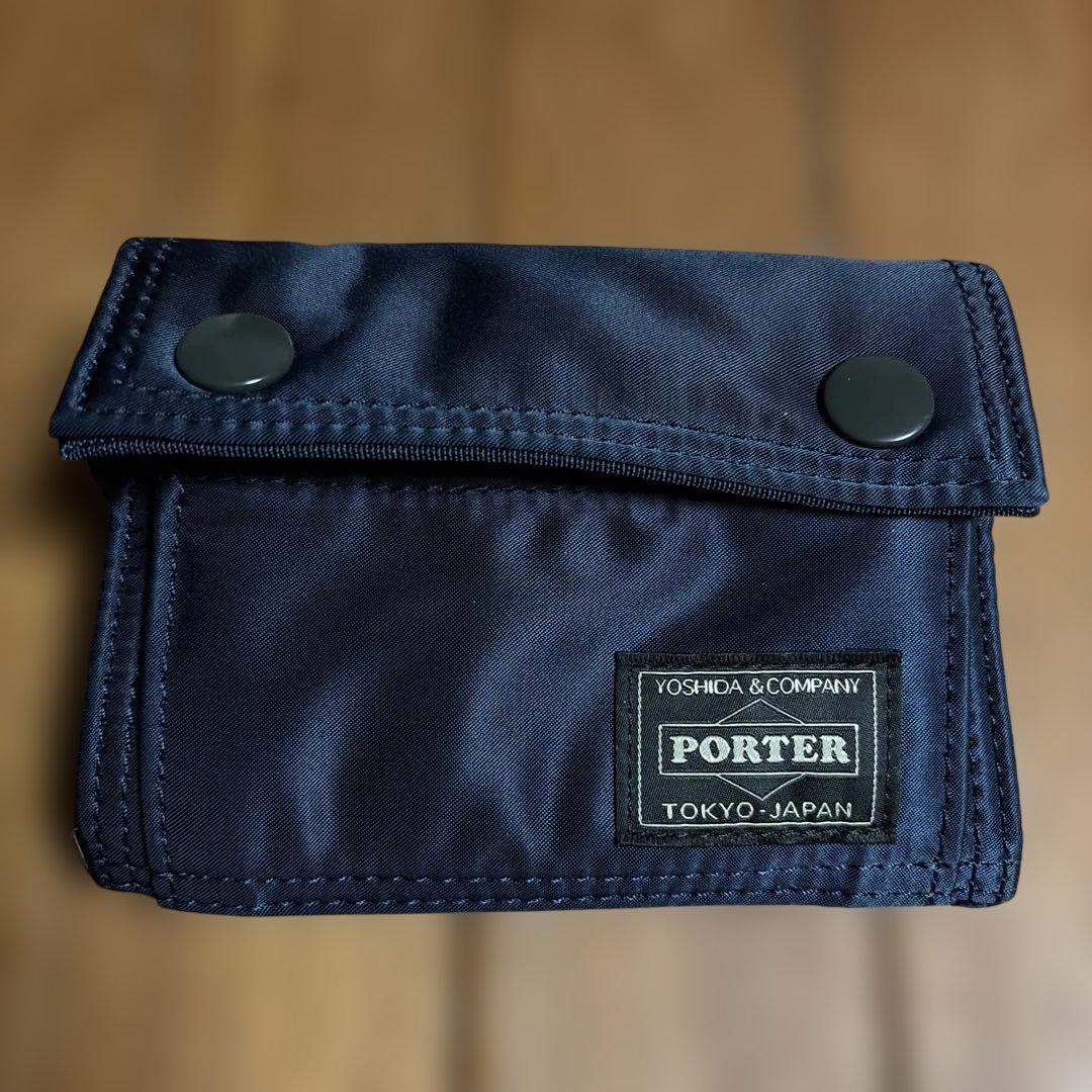 m*❁様 【ほぼ新品】PORTER TANKER POCKET WALLET
