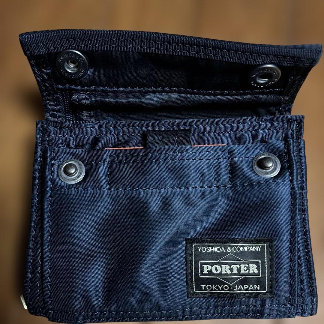 m*❁様 【ほぼ新品】PORTER TANKER POCKET WALLET