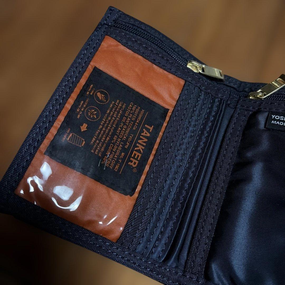 m*❁様 【ほぼ新品】PORTER TANKER POCKET WALLET
