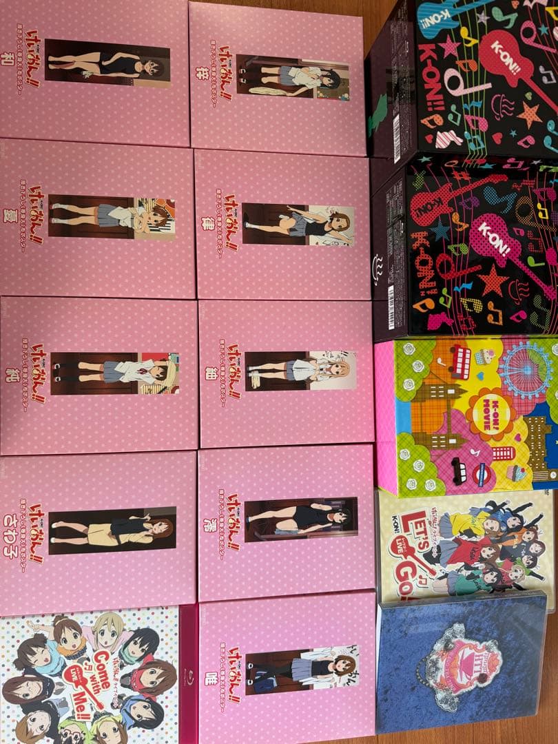 けいおん 劇場版等 Blu-ray 全19巻セット 希少特典布ポスター付き