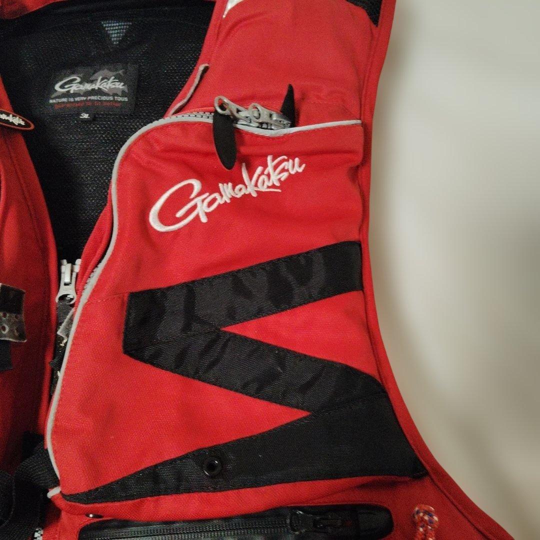 がまかつ　磯　フローティングベスト 　枕付き　3Lサイズ