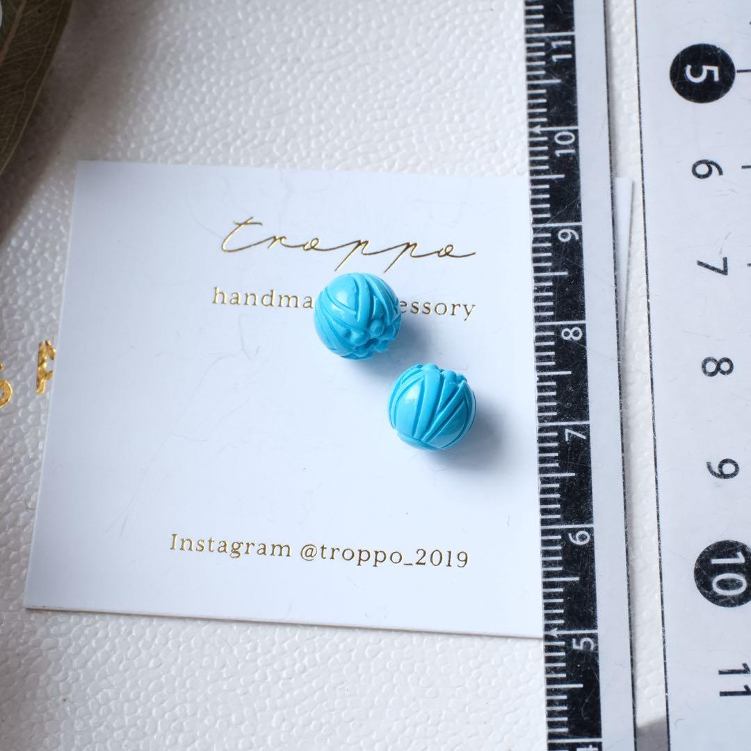 Kaya♦︎14kgfピーチオレンジドラゴンスケールカービングネックレス