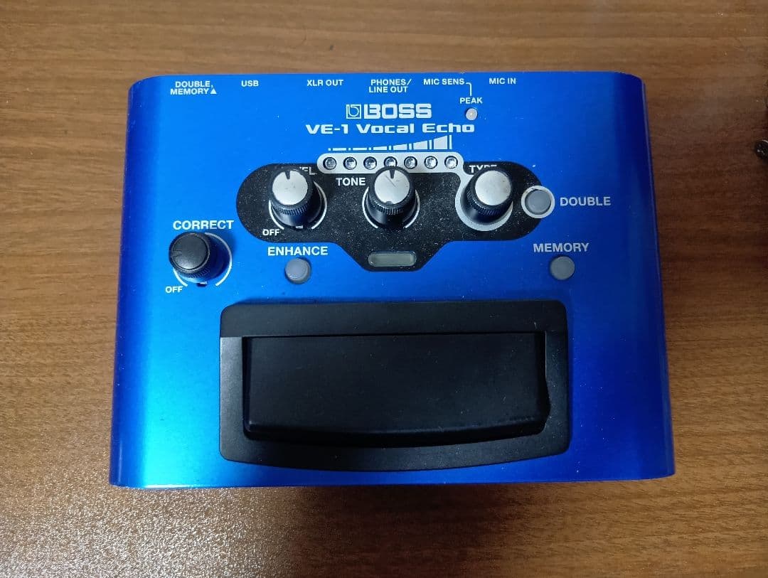BOSS VE-1 Vocal Echo　動作確認済み