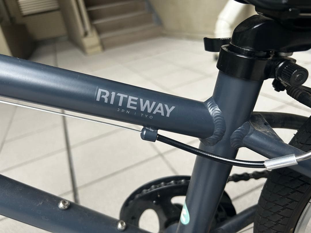 RITEWAY ZIT キッズ自転車 6速 マットブラックグレー