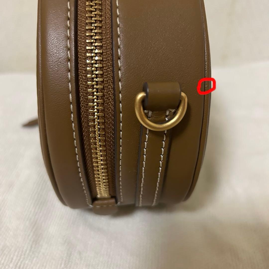 正規品 トリーバーチ Tモノグラム ジャカード プチムーンバッグ ヘーゼルナッツ