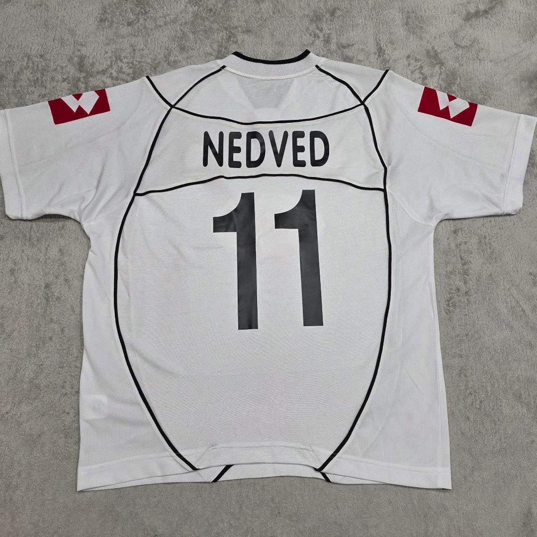 ユベントス　ネドベド　ユニフォーム　M　lotto　ロット　away　セリエＡ