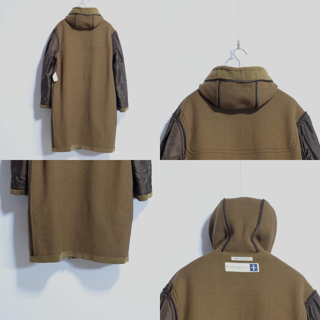 超極上品 グローバーオール キングストン ダッフルコート 杢キャメル 36
